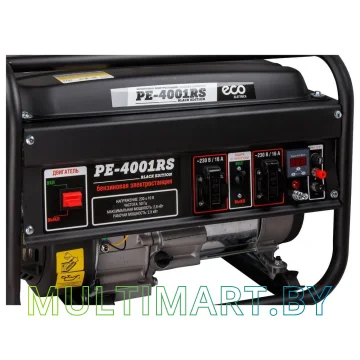 Бензиновый генератор ECO PE-4001RS Black Edition картинка 7